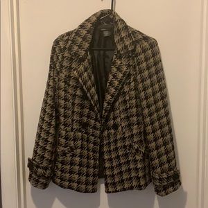 Robert Louis houndstooth jacket